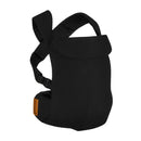 WildBird - Aerial Carrier - 7 to 45 lbs - for Moms, Dads & Caregivers - 100% Natural European Linen Fibers - Versatile & Adjustable - Small Size - Raven Fabric by TinyTreasures Baby Boutique