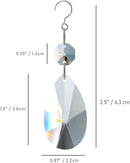 12pcs Crystal Suncatchers, Hanging Crystals Chandelier Prisms for Windows, Rainbow Maker Home Decoration by GreenHaven Gardens