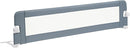 BABY JOY Bed Rails for Toddlers, Extra Long, Swing Down Safety Bed Guard for Convertible Crib, Folding Baby Bedrail for Kids Twin, Double, Full Size Queen & King Mattress (71", Light Gray) by TinyTreasures Baby Boutique