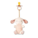 Itzy Ritzy Pacifier & Lovey Set - Natural Rubber Pacifier with Stuffed Animal Lovey - Detachable Plush Bunny Binky Holder & Coordinating Natural Rubber Binky, Ideal for Ages 0-6 Months (Bunny) by TinyTreasures Baby Boutique