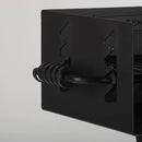 Ash & Ember Park-Style Grill, 256 Sq. In Charcoal Grill, 16.5x16x8, Single Post Outdoor Cooking Grill for Backyard BBQ, Camp Grilling Barbecues, Small-Sized Parties, Grill Delicious Meats, Vegetables by GreenHaven Gardens