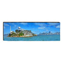Alcatraz Island Wooden Sign | Wall Art Print on Real Wood