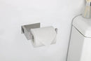 Toilet Paper Holder, Self Adhesive Tissue Holder Stainless Steel Rustproof Paper Roll Holder, No Drilling Easy to Install, Toilet Paper Rack Suitable for Office, Bathroom (Polish Chrome) by CozyNest Decor