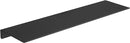 JOOM Small Metal Wall Floating Shelf - Metal Wall Shelf, Black Floating Shelf, Small Bathroom Shelf, Display Shelves for Wall Storage (Black, 20 in) by CozyNest Decor