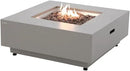 Ashton 36” Propane Fire Pit Smokeless Firepit Outdoor Gas Fire Pit for Outside Patio Firepit Table Includes Rain Cover Converter Kit Lava Rocks Lid CSA Certified by GreenHaven Gardens