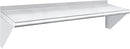 HARDURA Stainless Steel Shelf 12" x 48", 250lb Commercial Shelves Wall Mount Metal Shelving with Backsplash and Brackets for Kitchen, Restaurant, Laundry Room and Home by CozyNest Decor
