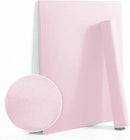 Dimoon 236''x17.7'' Pink Peel and Stick Wallpaper Contact Paper Modern Self Adhesive Wall Paper Removable Renter Friendly Textured Solid Color Shelf Cabinet Vinyl Roll (236''x17.7'',Light Pink) by GreenHaven Gardens