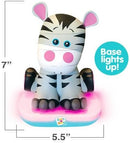 Stack-a-Roos Baby Zebra by Salus Brands - Animal Stacking Toy, Educational Early Learning Toy for Infants Babies Toddlers, Age 12+ Months - Great Baby Gifts, STEM by TinyTreasures Baby Boutique