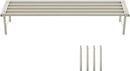 Metal Plant Stand, Rust-proof Aluminum Flower Pot Stand, Plants Display Stands Decoration Racks for Living Room Balconies and Gardens (90 White) by GreenHaven Gardens