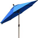 EliteShade USA 10-Year-Non-Fading 10Ft Market Umbrella Patio Umbrella Outdoor Table Umbrella with Ventilation, Royal Blue