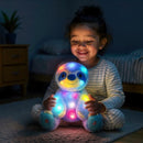 Cuteoy Light-up Singing Plush Blue Sloth LED Musical Stuffed Animal Adjustable Volume Lullaby Plushies Birthday Christmas Toy Gifts for Kids Toddler Girls, 13" by TinyTreasures Baby Boutique