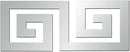 15 Pcs DIY Geometric Shape Acrylic Decorative Mirror Stickers Removable Adhesive Wall Mirror Décor for Living Room Home Background (Silver，3.15 * 7.87inches) by CozyNest Decor