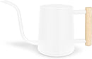 Watering Can Indoor Plants, 35 oz/1000 ml Metal Stainless Steel Watering Can Pot with Long Spout for Indoor House Plants Bonsai Outdoor Garden Flower Decorative (White) by GreenHaven Gardens