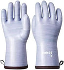 Wahoo Liquid Silicone Smoker Oven Gloves, Food-Contact Grade, Heat Resistant Gloves for Cooking, Grilling, Baking, Purple, XL/10 by GreenHaven Gardens