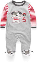 Kiddiezoom Baby and Toddler Boys'Snug Fit Footed One-Piece Romper Jumpsuit Cotton Cotton Footed Outfit by TinyTreasures Baby Boutique