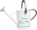 Metal Watering Can for Outdoor and Indoor Plants, Watering Can Decor, 1 Gallon (Scorpio) by GreenHaven Gardens