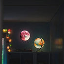 Quanhaigou Glow in The Dark Wall or Ceiling Moon Stickers – Luminous Decal Sticker for Simulated Planet Effect at Night – Red 3D Earth Black Tree Cat by CozyNest Decor