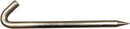Moose Supply Steel Tent Stakes Heavy Duty Ground Stake, Metal Stakes to Anchor Commercial Inflatables, Outdoor Camping Canopy, Fence, Garden Tent Accessories, 1" Diameter x 18" Length, 10 Pack by CozyNest Decor