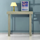 Plank+Beam Solid Wood Console Table, 36 Inch, Sofa Table, Narrow Entryway Table for Hallway, Behind The Couch, Living Room, Foyer, Easy Assembly, Seashell by CozyNest Decor