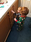 20 Pack Magnetic Cabinet Locks Baby Proofing - Vmaisi Children Proof Cupboard Drawers Latches - Adhesive Easy Installation by TinyTreasures Baby Boutique