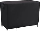 Kingling Outdoor Table Cover for Wicker Bar Cart, 48 Inch Waterproof Patio Bar Table Cover for Outdoor Beverage Serving Cart Covers - 48''L x 18''W x 36''H by CozyNest Decor
