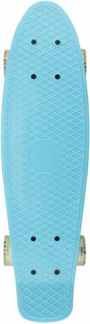 Skateboards Complete 22 Inch Mini Cruiser Retro Skateboard for Kids Boys Youths Beginners by TinyTreasures Baby Boutique