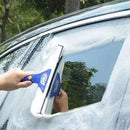 ITTAHO Window Washing Kit with Extension Pole, 10" Squeegee & 11" Microfiber Scrubber Combi with Stainless Steel Pole, Window Cleaner for Car, Sliding Door,Shower Glass Door-Swivel Style-2 Pads by GreenHaven Gardens