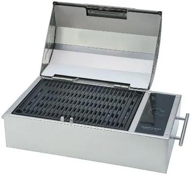Kenyon B70082 Floridian All Seasons Portable Stainless Steel Electric Grill, 120V, photo 2 of 5