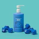 Dabble & Dollop Blueberry Body Wash & Shampoo - 3 in 1 Natural Bubble Bath for Kids, USA-Made, Paraben & Sulfate Free, Vegan, Gluten-Free, Tear-Free (10oz, Pack of 2) by TinyTreasures Baby Boutique