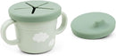 Done by Deer Foodie Spout & Snack Cup Croco Green – Spill-Proof Toddler Cup with Soft Silicone Lid – Durable, Easy to Clean, and Perfect for 6-Month-Olds by TinyTreasures Baby Boutique