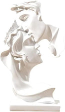 Couples Kiss Sculpture,Abstract Art Couple Sculpture Home Furnishing Resin Statue Decoration Romantic Statue Used for Home Decoration, Wedding, Gift. by CozyNest Decor