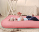 Baby Lounger for Newborn 0-18 Months, Bionic Design Infant Floor Seats & Loungers for Home and Travel, Soft Organic Cotton Baby Lounger, Newborn Babies Shower Gifts by TinyTreasures Baby Boutique
