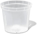 rePotme 3 inch Orchid Pot 3 Pack - Slotted Orchid Pots with Holes for Repotting (Crystal Clear) by GreenHaven Gardens