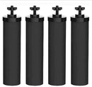 Water Filter Replacement Compatible with Big Berkey® Gravity Filter System Parts and Accessories, NSF/ANSI 42&372 Certified (4 Pack) BB9-2® Black Water Filters Cartridges by CozyNest Decor