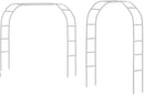 Tytroy Reconfigurable & Easy-to-Assemble Metal Outdoor & Indoor 7'6" Garden or Wedding Arch Arbor for Wedding Bridal Party Elegant Decorations & Garden Climbing Plants Vines (White 1PC) by GreenHaven Gardens
