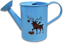 Metal Small Watering Can for Outdoor and Indoor Plants, Watering Can Decor, 500ML (Small Blue) by GreenHaven Gardens