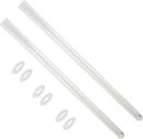 HQUA-OWS-6Q Quartz Sleeve for OWS 6GPM Water Purifier, 2Pack, 6 O-Rings Included. by GreenHaven Gardens
