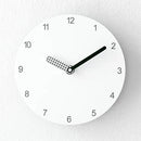 Stephanie Imports Modern Minimalist White & Black Wall Clock by CozyNest Decor