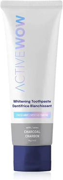 Active Wow Activated Charcoal Toothpaste - for Whitening Teeth, Made with Organic Coconut Oil & Xylitol, Charcoals Activated-Toothpaste (4 Ounce (Pack of 1) by CozyNest Decor