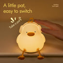 ATSUI Night Light for Kids, Squishy Duck Design, 3 Level Dimmable, Silicone Construction by TinyTreasures Baby Boutique