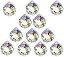 12 Pcs Crystal Ball Prism Suncatcher Rainbow Pendants Maker, 30mm Clear Glass Crystal Ball Prism,Hanging Crystals Prisms for Windows,for Feng Shui,for Home,Office,Garden Decoration by GreenHaven Gardens