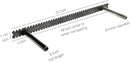 Floating Shelf Brackets - Sheppard Brackets - Easy Install - Heavy Duty (22 inch with Build Kit) by CozyNest Decor