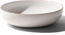 Made In Cookware - Serving Bowl - White With Red Rim - Porcelain England by CozyNest Decor