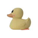 HEVEA Kawan Mini Rubber Duck - 100% Natural Rubber Baby Bath Toy - Eco Friendly, Perfect for Playing, Teething, and Bathing - Mold Free Bath Toys - Choco Latte by TinyTreasures Baby Boutique