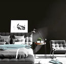 Dimoon 118''x23.6'' Black Peel and Stick Wallpaper Contact Paper Modern Self Adhesive Wall Paper Removable Renter Friendly Textured Solid Color Shelf Cabinet Vinyl Roll (118''x23.6'',Black) by GreenHaven Gardens