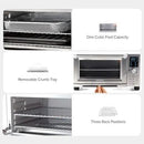 Nuwave Bravo Air Fryer Toaster Smart Oven, 12-in-1 Countertop Convection, 30-QT XL Capacity, 50°-500°F Temperature Controls, Top and Bottom Heater Adjustments 0%-100%, Brushed Stainless Steel Look by CozyNest Decor