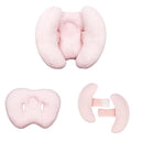 2 in 1 Baby Support Pillow, Banana Shape Baby Neck Head Travel Pillow Stroller Insert Cushion for Kids, Toddler, Pink by TinyTreasures Baby Boutique