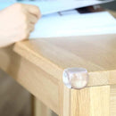 Elite, Clear Corner Protectors for Baby – Transparent Silicone Edge Guards – Soft & Flexible Bumpers for Table, Desk, Cabinet – Reusable & Easy to Apply – 18-Pack by TinyTreasures Baby Boutique