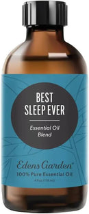 Edens Garden Best Sleep Ever Essential Oil Blend- 100% Pure Premium Grade, Undiluted, Natural, Therapeutic, Aromatherapy, The Best for Skin, Candle, Humidifiers 118 ml (4 fl oz) by CozyNest Decor