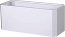 Steel Planter Box-36"x15"x15"-Large Rectangular Planter-Outdoor Indoor-White Matel Planter Box Heavy Duty Commercial Residential for Patio Porch Deck Home Backyard by GreenHaven Gardens